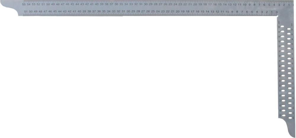 Forum Zimmermannswinkel 1000x380 mm mit Anreißlöchern nahtlos Produktbild Forum Zimmermannswinkel 1000x380 mm mit Anreißlöchern nahtlos