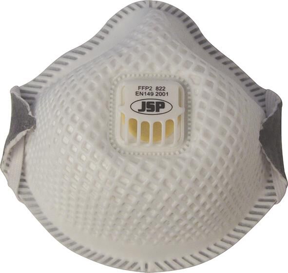 JSP Feinstaubmaske Flexinet 822 FFP2 V Gr. M/L Produktbild JSP Feinstaubmaske Flexinet 822 FFP2 V Gr. M/L