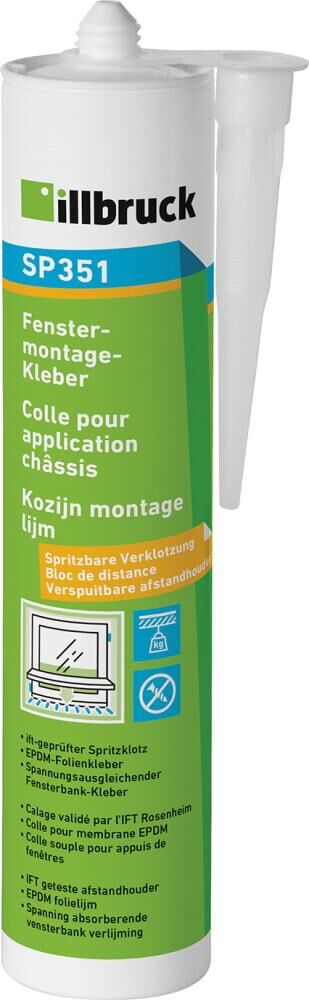 Illbruck Fenster Montagekleber SP351 310 ml Produktbild Illbruck Fenster Montagekleber SP351 310 ml