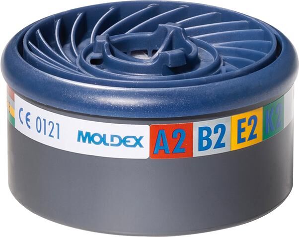 Moldex Gasfilter 9800 A2B2E2K2 zurSerie 7000 und 9000 Produktbild Moldex Gasfilter 9800 A2B2E2K2 zurSerie 7000 und 9000