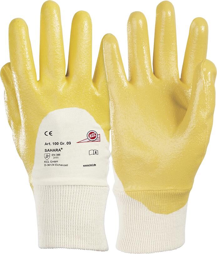 KCL Honeywell Handschuh Sahara 100 gelb Gr. 7 Produktbild KCL Honeywell Handschuh Sahara 100 gelb Gr. 7