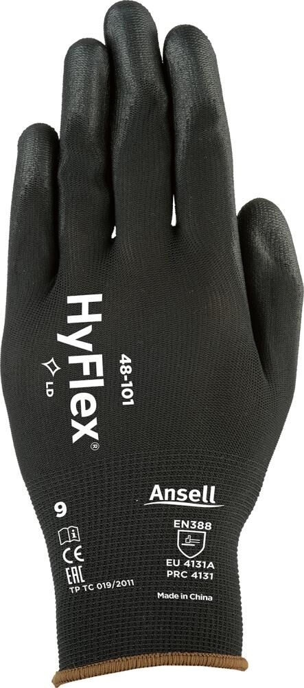 Ansell Montagehandschuh SensiLite 48-101 schwarz Gr. 11 Ansell Montagehandschuh SensiLite 48-101 schwarz Gr. 11