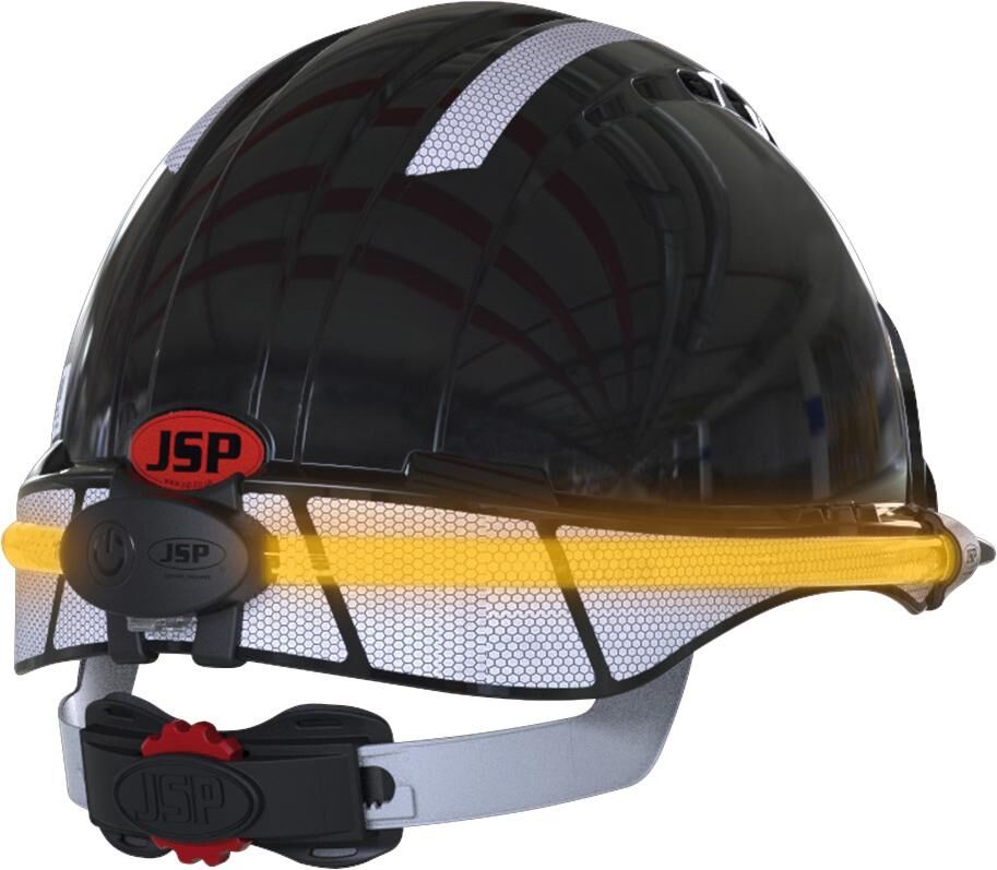 JSP LED Helmbeleuchtung Vislite für Helm EVO Produktbild JSP LED Helmbeleuchtung Vislite für Helm EVO bild 2