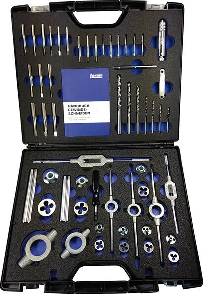 FORUM Handgewindebohrer Satz HSS M3-M12 Produktbild FORUM Handgewindebohrer Satz HSS M3-M12