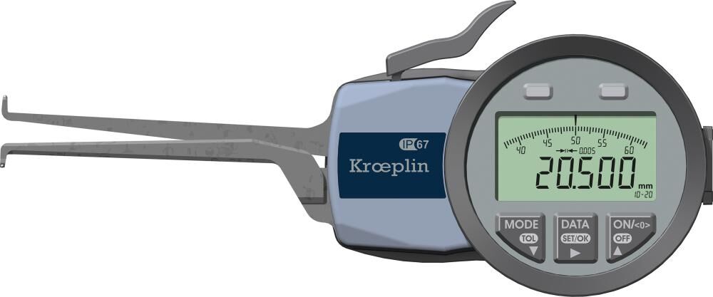 Kroeplin Innenschnelltaster A/D mit 3 Punkt Antastung 15-30mm Produktbild Kroeplin Innenschnelltaster A/D mit 3 Punkt Antastung 15-30mm