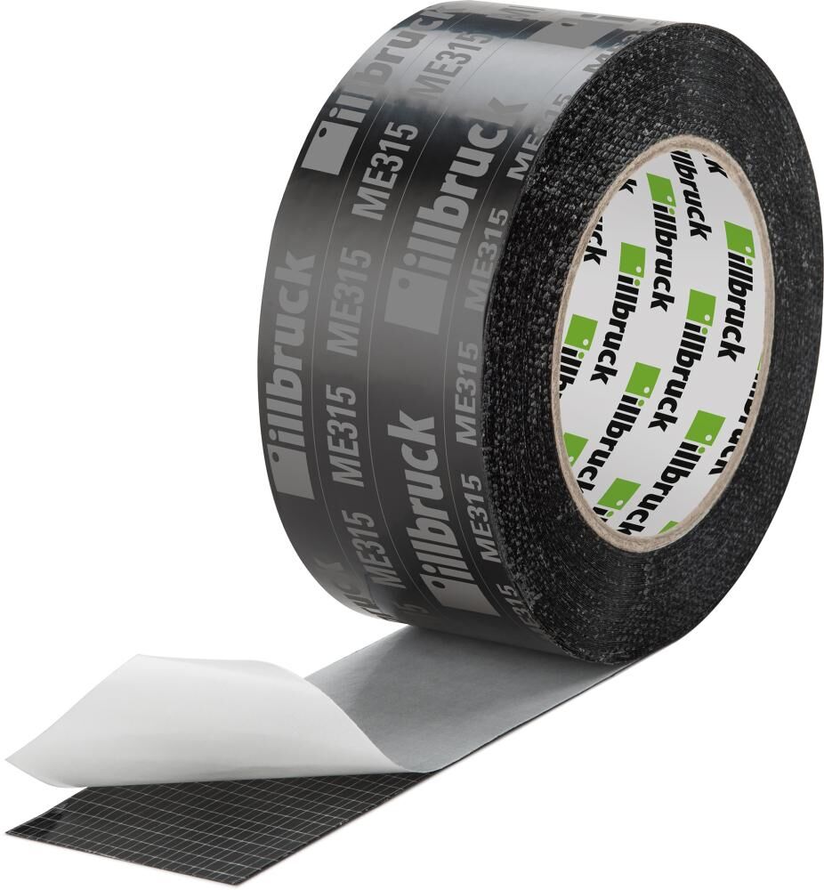Illbruck Folienklebeband ME 315 schwarz 60 mm Produktbild Illbruck Folienklebeband ME 315 schwarz 60 mm