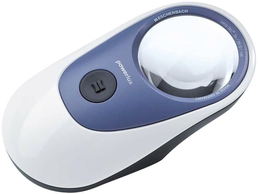 Eschenbach Leuchtlupe powerlux 3,5x 8000K kaltweiß Produktbild Eschenbach Leuchtlupe powerlux 3,5x 8000K kaltweiß