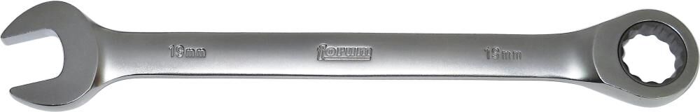 FORUM Maulschlüssel mit Ringratsche gerade 14 mm Produktbild FORUM Maulschlüssel mit Ringratsche gerade 14 mm