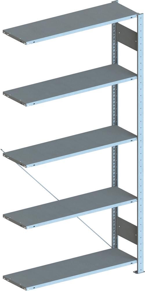 Meta Steckregal Anbauregal S3 V150 GF 2000x1000x300 mm verzinkt Produktbild Meta Steckregal Anbauregal S3 V150 GF 2000x1000x300 mm verzinkt