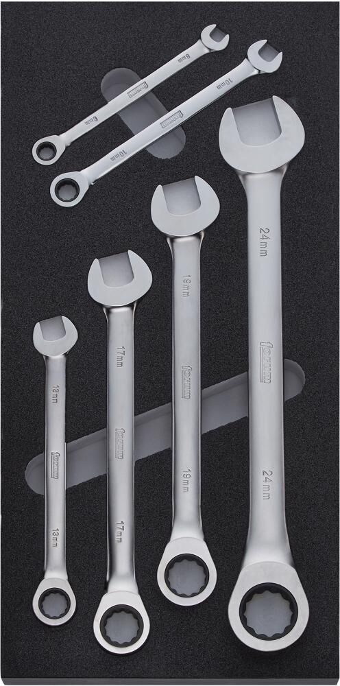 FORUM Werkzeugmodul 2017 leer 1/3 für Ratschenschlüssel gerade Produktbild FORUM Werkzeugmodul 2017 leer 1/3 für Ratschenschlüssel gerade