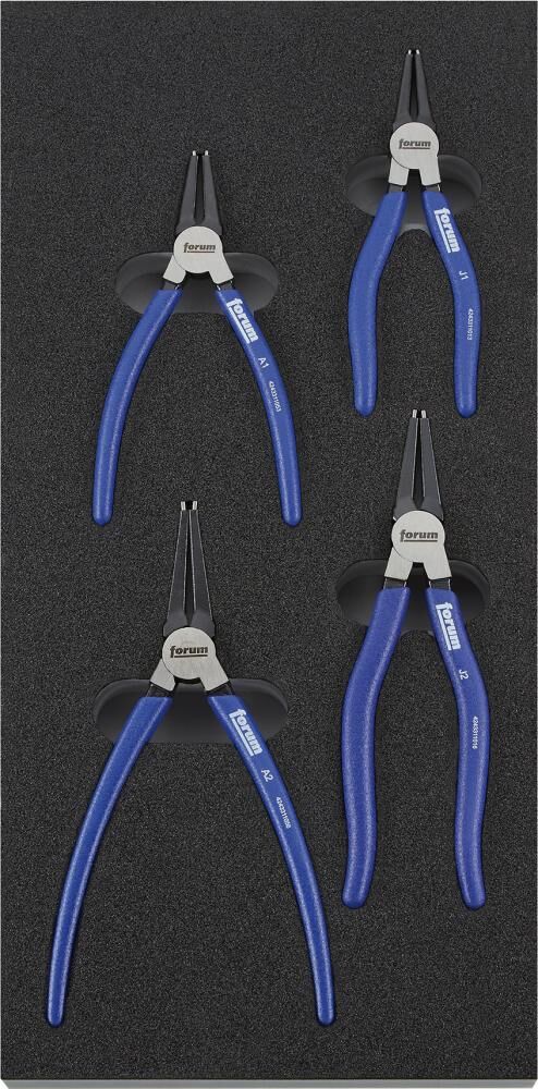 FORUM Werkzeugmodul 2017 leer 1/3 für Sicherungsringzangen Produktbild FORUM Werkzeugmodul 2017 leer 1/3 für Sicherungsringzangen