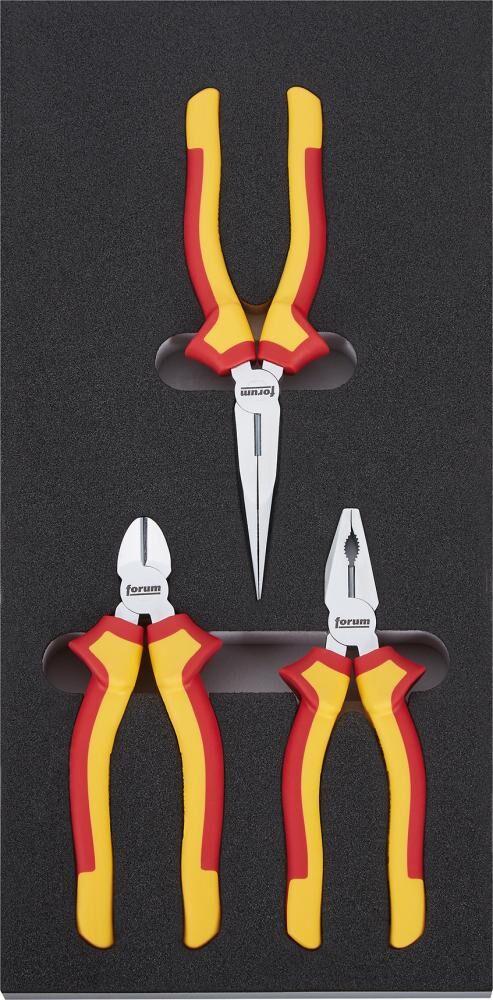 FORUM Werkzeugmodul 2017 leer 1/3 für Zangen VDE Produktbild FORUM Werkzeugmodul 2017 leer 1/3 für Zangen VDE