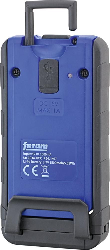 FORUM Handleuchte Akku 110 bis 300 Lumen Produktbild FORUM Handleuchte Akku 110 bis 300 Lumen bild 6