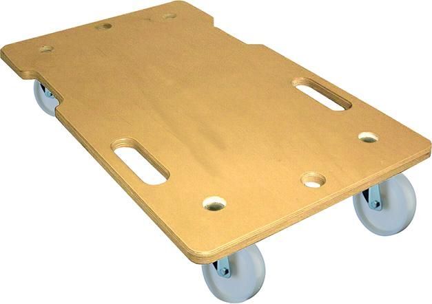 BS Rollen Allzweckroller 350 x 600 mm mit Kunststoffrädern Tragkraft 150 kg Produktbild BS Rollen Allzweckroller 350 x 600 mm mit Kunststoffrädern Tragkraft 150 kg