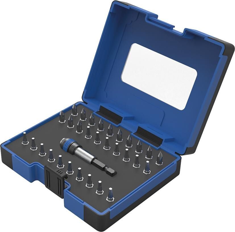 FORUM Bitsortiment Torsion Kunststoffbox mit 31 Teilen Produktbild FORUM Bitsortiment Torsion Kunststoffbox mit 31 Teilen