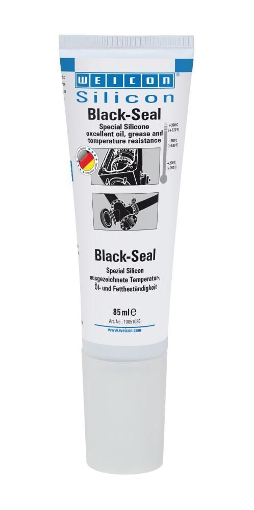 Weicon Spezialsilikon Black Seal Tube mit 85 ml Produktbild Weicon Spezialsilikon Black Seal Tube mit 85 ml
