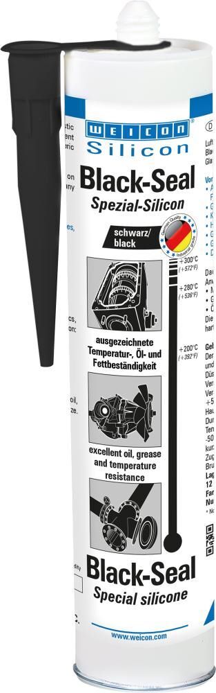 Weicon Spezialsilikon Black Seal Kartusche mit 310 ml Produktbild Weicon Spezialsilikon Black Seal Kartusche mit 310 ml