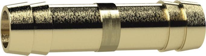 RIEGLER Doppelschlauchtülle Messing für Schlauch Innen 6 mm Produktbild RIEGLER Doppelschlauchtülle Messing für Schlauch Innen 6 mm