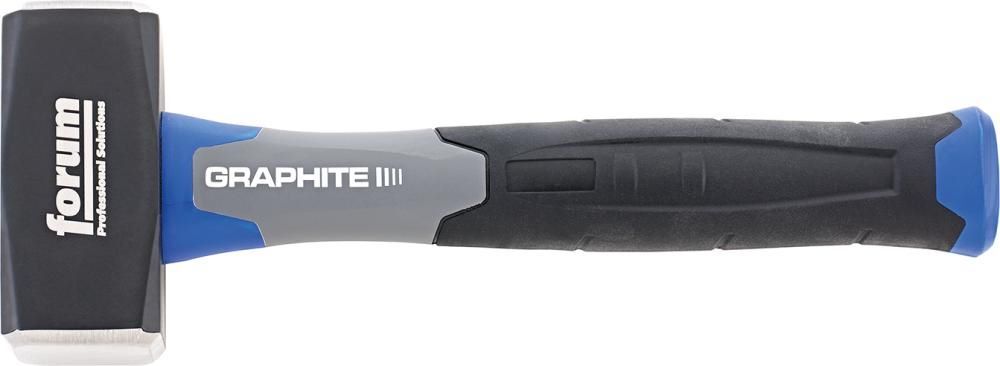 FORUM Fäustel Graphite 1250 g mit Mehrkomponentenstiel Produktbild FORUM Fäustel Graphite 1250 g mit Mehrkomponentenstiel