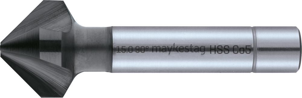 Maykestag Kegelsenker 90 Grad ungleich geteilt SchaftDurchmesser 6 mm
