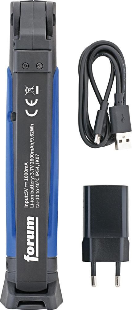 FORUM Akku Kompaktleuchte LED mit Gelenk Produktbild FORUM Akku Kompaktleuchte LED mit Gelenk bild 2