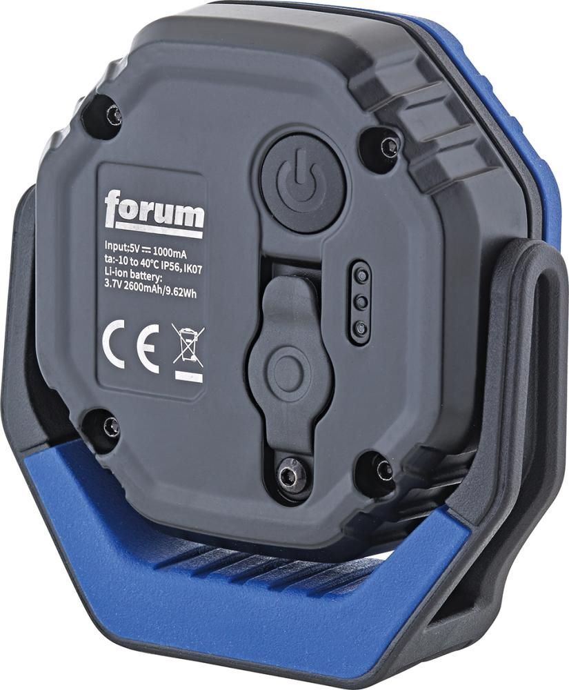 FORUM Akku Miniarbeitsleuchte LED 100-700 Lumen FORUM Akku Miniarbeitsleuchte LED 100-700 Lumen