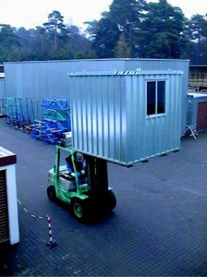 BOS Schnellbau Container SC 6 x 2 m mit einer Flügeltür Produktbild BOS Schnellbau Container SC 6 x 2 m mit einer Flügeltür bild 3