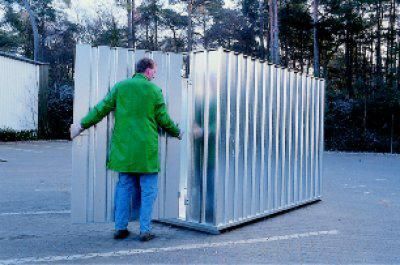 BOS Schnellbau Container SC 6 x 2 m mit einer Flügeltür Produktbild BOS Schnellbau Container SC 6 x 2 m mit einer Flügeltür bild 5