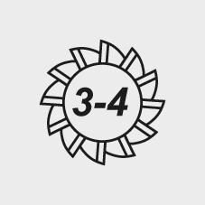 FORUM Schruppfräser TiAlN-beschichtet Durchmesser 6 mm Schneidenlänge 13 mm Produktbild FORUM Schruppfräser TiAlN-beschichtet Durchmesser 6 mm Schneidenlänge 13 mm bild 7