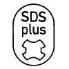 FORUM SDS-plus-Hammerbohrer 4-Schneiden Durchmesser 14 mm Gesamtlänge 450 mm