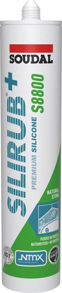 Soudal Silikon Silirup S8800 naturstein 300 ml Produktbild Soudal Silikon Silirup S8800 naturstein 300 ml