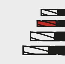 Fortis Schaftfräser VHM HPC INOX Gesamtlänge 54 mm Schneidenlänge 5 mm Produktbild Fortis Schaftfräser VHM HPC INOX Gesamtlänge 54 mm Schneidenlänge 5 mm bild 2