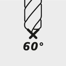 Forum Entgratfräser VHM 60 Grad Schaft 8 mm Länge 63 mm TiAlN Produktbild Forum Entgratfräser VHM 60 Grad Schaft 8 mm Länge 63 mm TiAlN bild 7