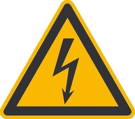 Warnschild selbstklebend elektrische Spannung Rolle mit 500 Stück Produktbild Warnschild selbstklebend elektrische Spannung Rolle mit 500 Stück