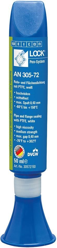 Weicon Rohrdichtung AN 305-72 5 Pen mit 50 ml Produktbild Weicon Rohrdichtung AN 305-72 5 Pen mit 50 ml