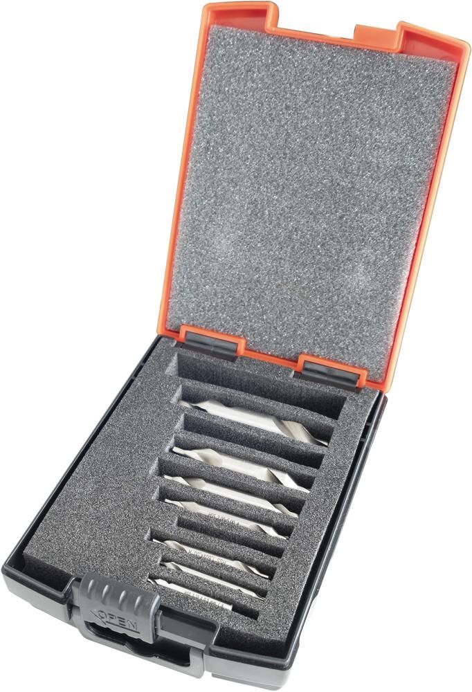 FORUM Zentrierbohrer-Satz blank Bohrer Durchmesser 0,5–4 mm 7-teilig Produktbild FORUM Zentrierbohrer-Satz blank Bohrer Durchmesser 0,5–4 mm 7-teilig