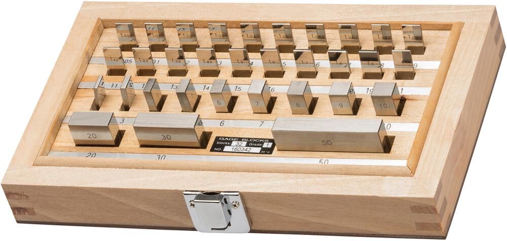 Fortis Parallel Endmaßsatz Stahl 32 teilig Toleranzklasse 1 Produktbild Fortis Parallel Endmaßsatz Stahl 32 teilig Toleranzklasse 1