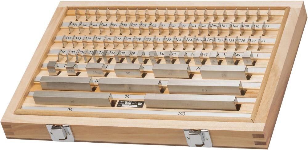 Fortis Parallel Endmaßsatz Stahl 87 teilig Toleranzklasse 2 Produktbild Fortis Parallel Endmaßsatz Stahl 87 teilig Toleranzklasse 2