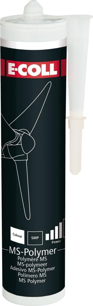E-Coll Konstruktionskleber MS Polymer 290 ml weiss Produktbild E-Coll Konstruktionskleber MS Polymer 290 ml weiss