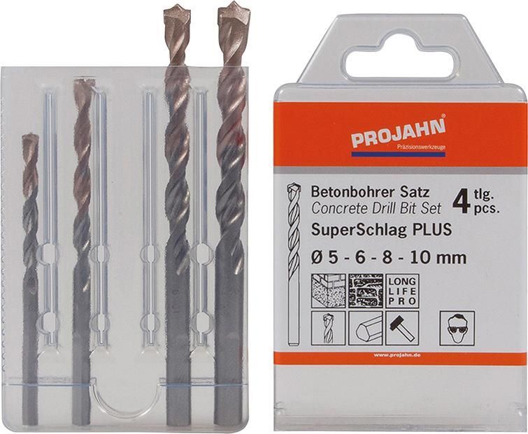 Projahn Betonbohrer SuperSchlag PLUS 6 teilig Produktbild Projahn Betonbohrer SuperSchlag PLUS 6 teilig