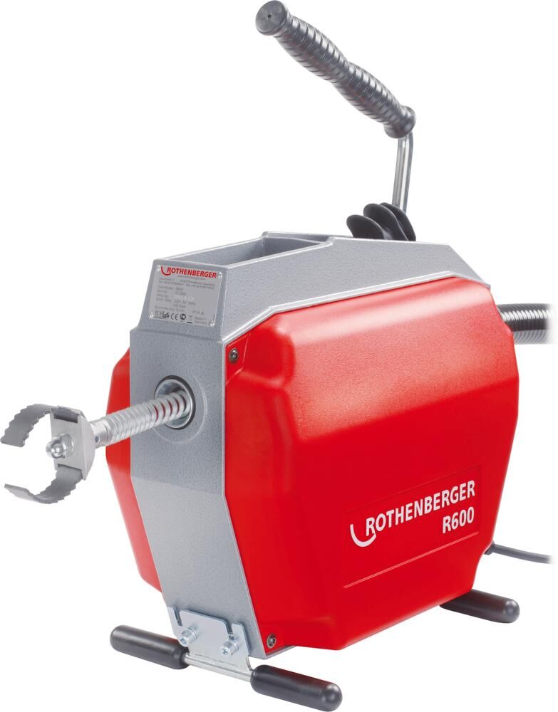 Rothenberger Rohrreinigungsmaschine R600 mit Schlauch Produktbild Rothenberger Rohrreinigungsmaschine R600 mit Schlauch