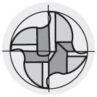 FORUM Schaftfräser D844K HSSE 20mm NF Produktbild FORUM Schaftfräser D844K HSSE 20mm NF bild 2