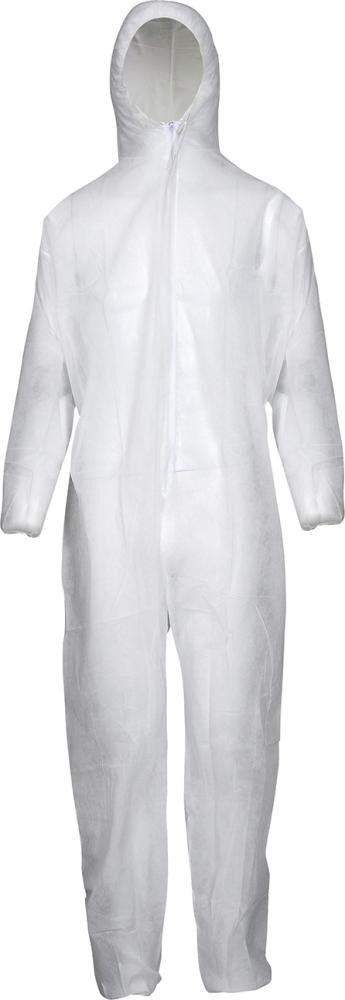 Asatex Schmutzschutzoverall PP 50 g/qm weiß Gr. L Produktbild Asatex Schmutzschutzoverall PP 50 g/qm weiß Gr. L