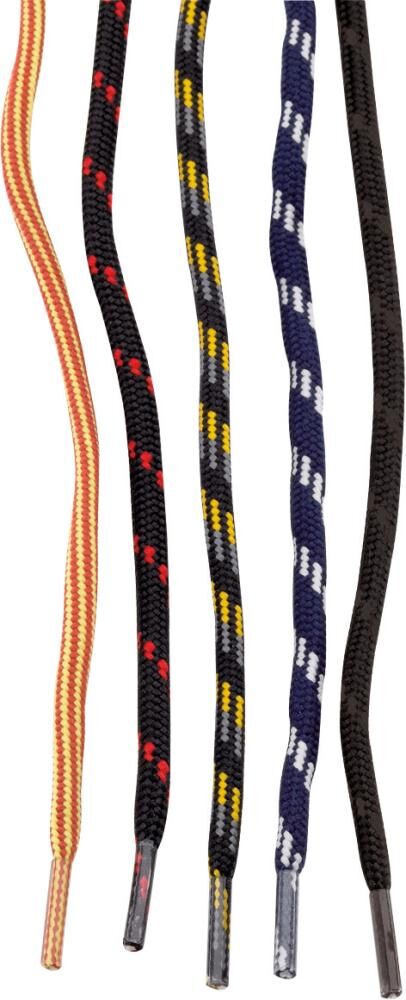 Barth Schnürsenkel 120 cm rund schwarz rot Produktbild Barth Schnürsenkel 120 cm rund schwarz rot