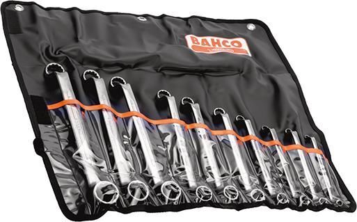 BAHCO Doppelringschlüssel Satz 10 Teilig Produktbild BAHCO Doppelringschlüssel Satz 10 Teilig bild 3