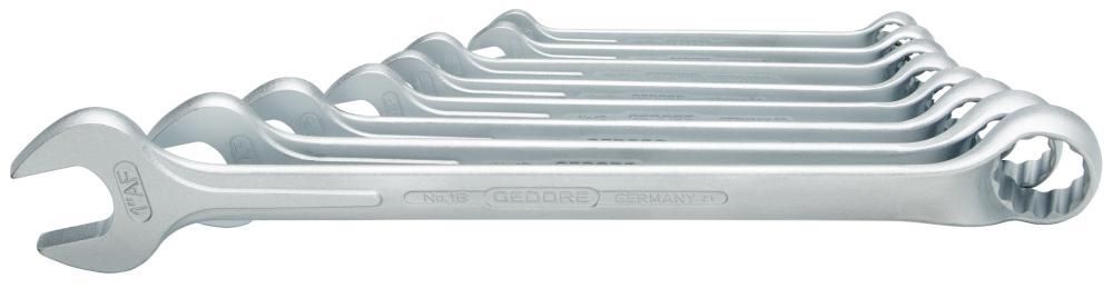 BAHCO Ringmaulschlüssel Satz DIN 3113 B 11 teilig Produktbild BAHCO Ringmaulschlüssel Satz DIN 3113 B 11 teilig