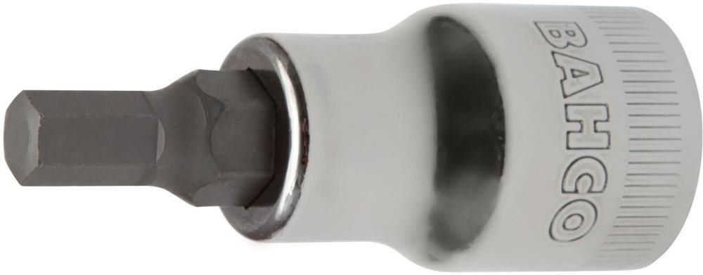 BAHCO Schraubendreher-Einsatz 1/2 Zoll 4 mm 6 kant Produktbild BAHCO Schraubendreher-Einsatz 1/2 Zoll 4 mm 6 kant
