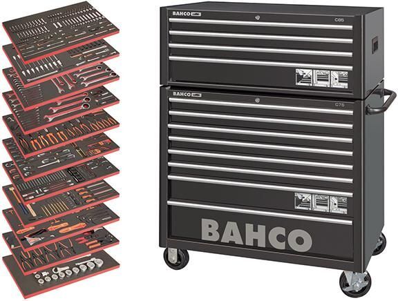BAHCO Werkstattwagen bestückt MONSTER 758 teilig Produktbild BAHCO Werkstattwagen bestückt MONSTER 758 teilig