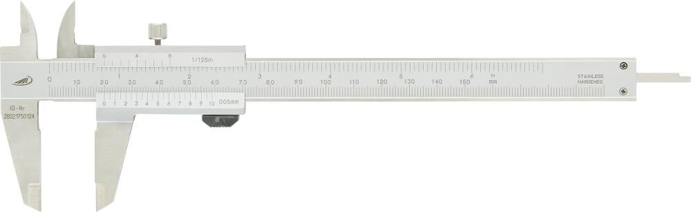 Helios Preisser Taschenmesschiever Feststellschraube 300mm rostfrei Produktbild Helios Preisser Taschenmesschiever Feststellschraube 300mm rostfrei