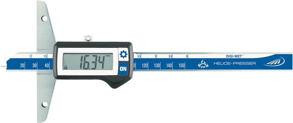 Helios Preisser Tiefenmessschieber DIGI-MET 500mm IP67 mit Stift Produktbild Helios Preisser Tiefenmessschieber DIGI-MET 500mm IP67 mit Stift